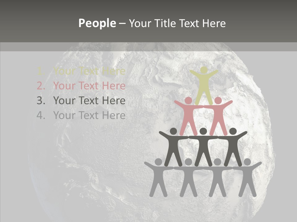 Dead Planet Earth PowerPoint Template