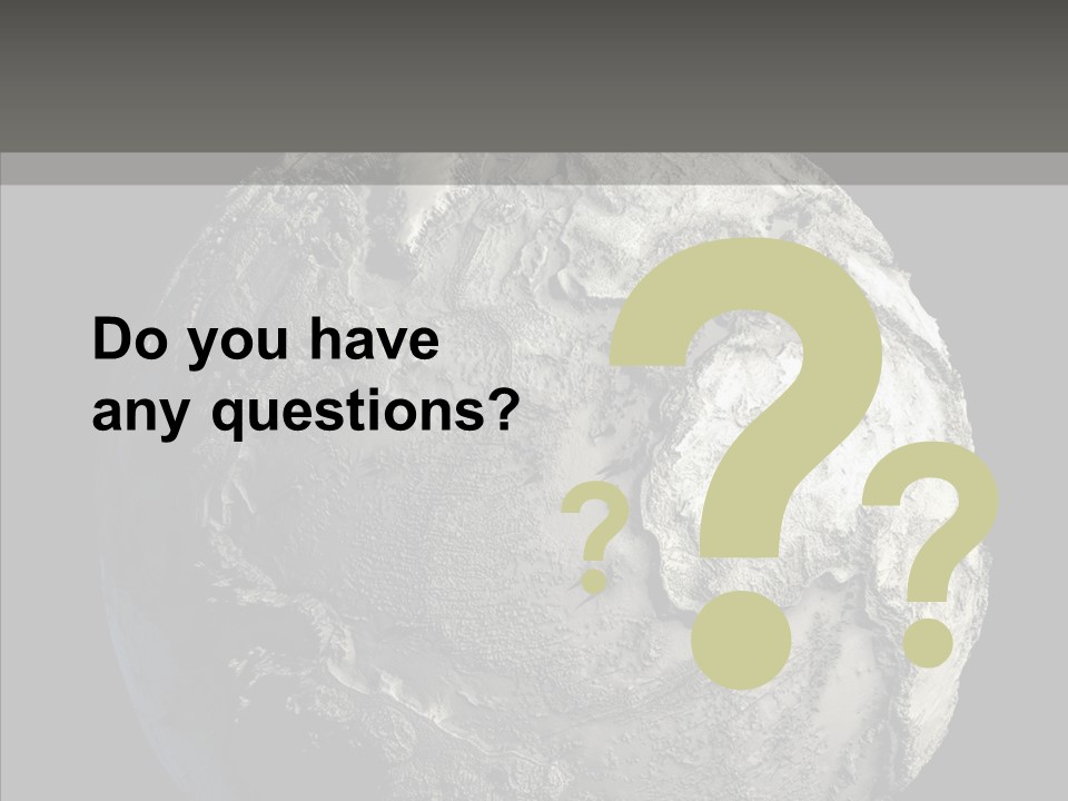 Dead Planet Earth PowerPoint Template