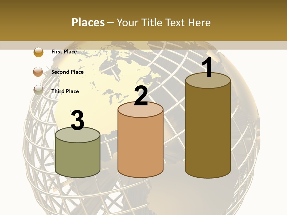 Golden Earth PowerPoint Template