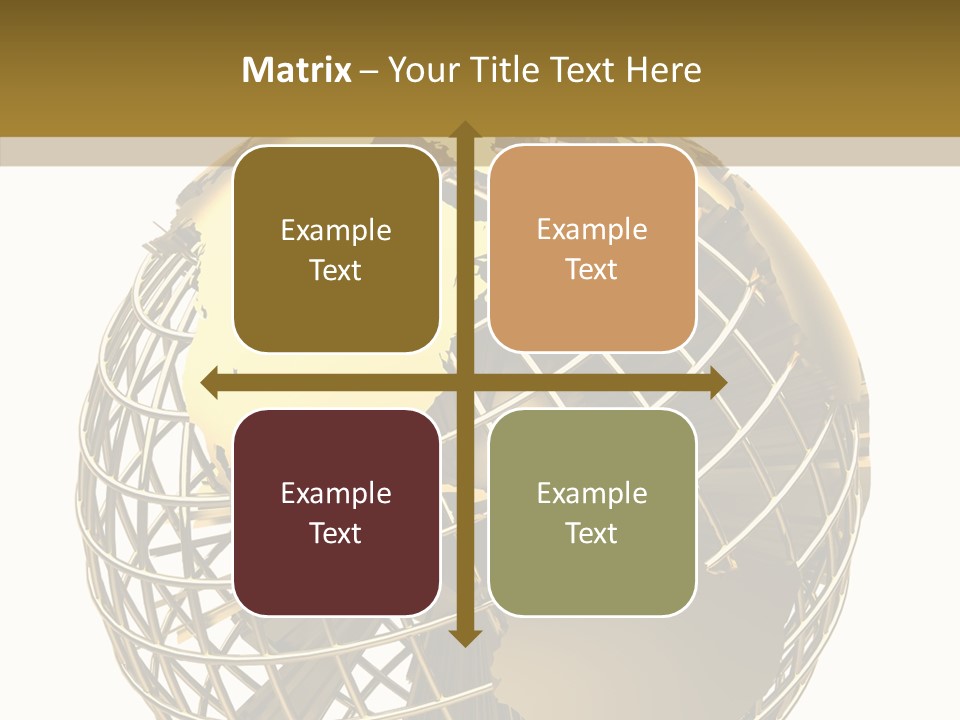 Golden Earth PowerPoint Template