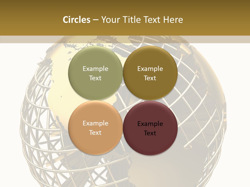 Golden Earth PowerPoint Template