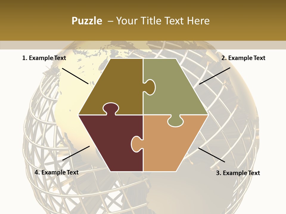 Golden Earth PowerPoint Template