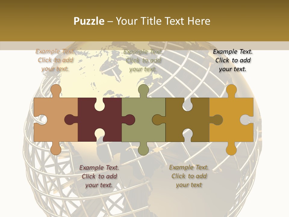 Golden Earth PowerPoint Template