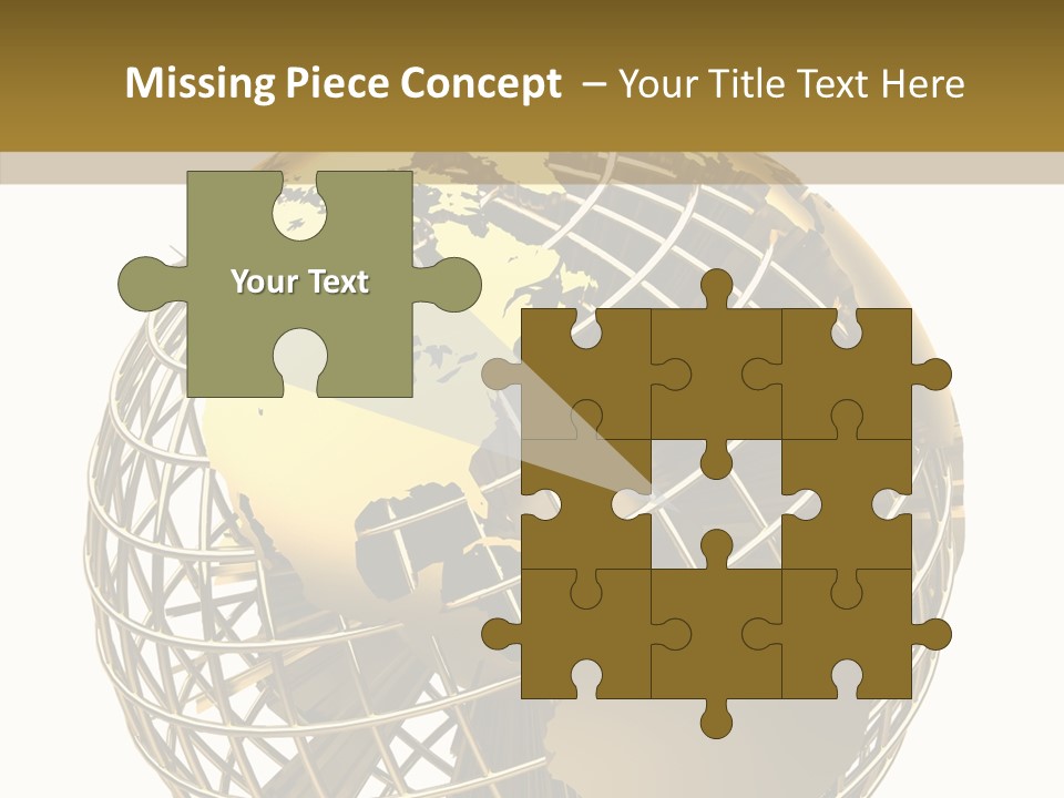 Golden Earth PowerPoint Template