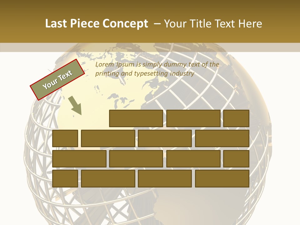 Golden Earth PowerPoint Template