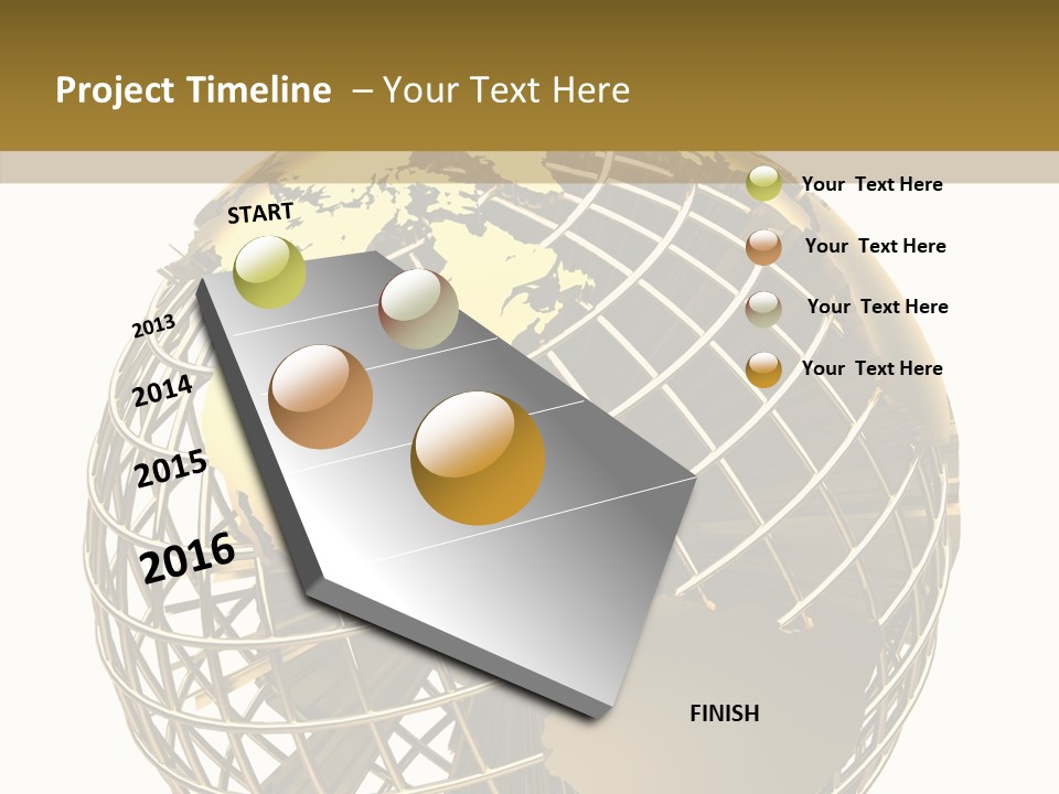 Golden Earth PowerPoint Template