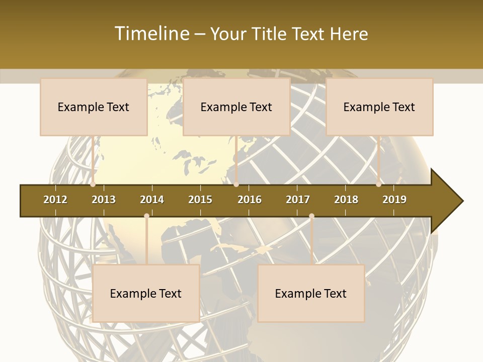 Golden Earth PowerPoint Template