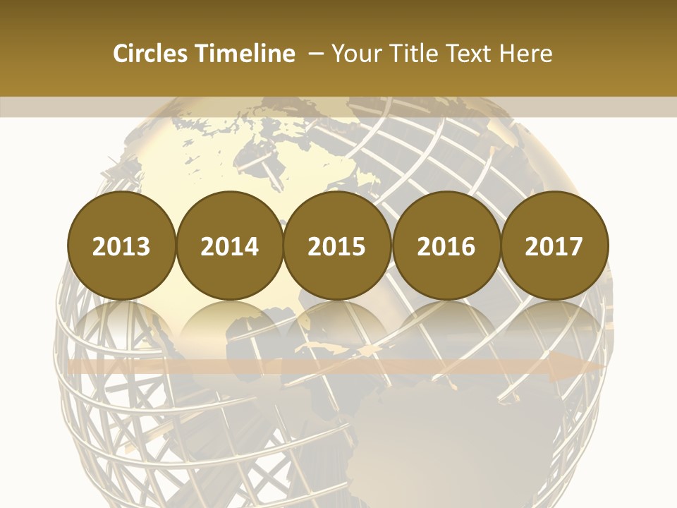 Golden Earth PowerPoint Template