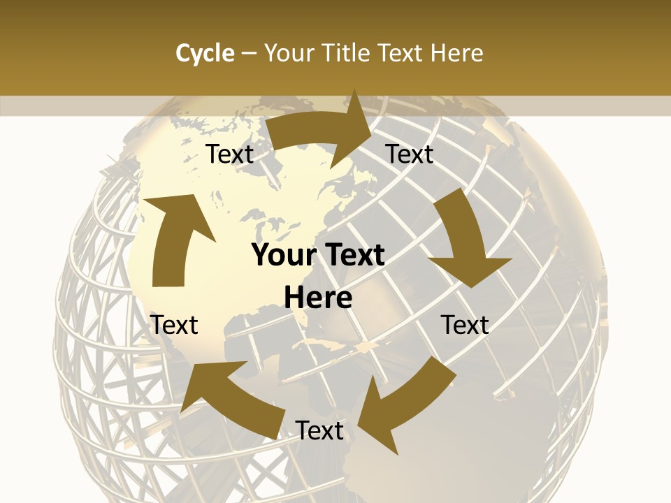 Golden Earth PowerPoint Template