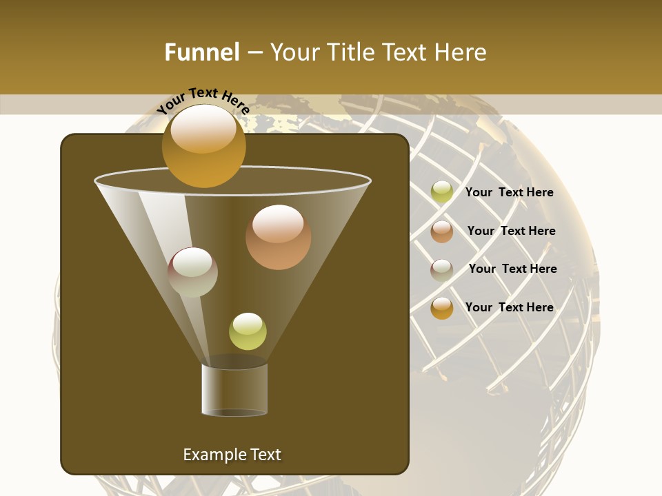 Golden Earth PowerPoint Template