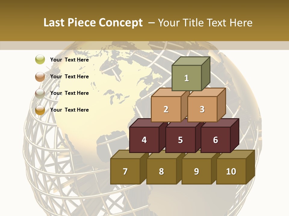 Golden Earth PowerPoint Template