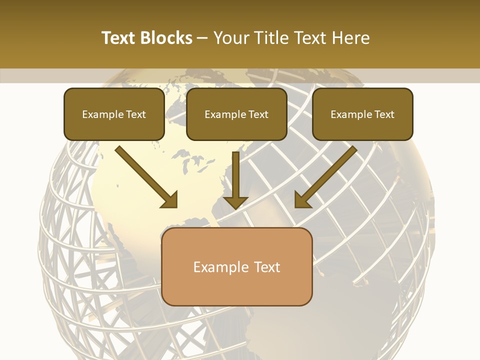 Golden Earth PowerPoint Template