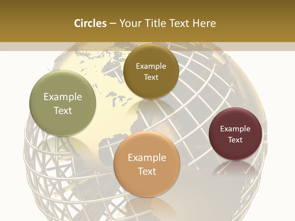 Golden Earth PowerPoint Template