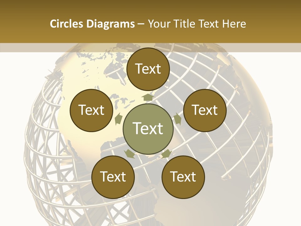 Golden Earth PowerPoint Template