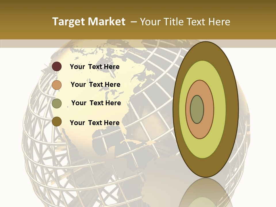 Golden Earth PowerPoint Template