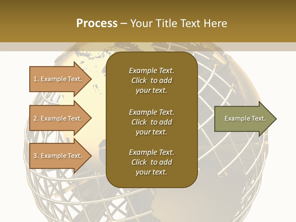 Golden Earth PowerPoint Template