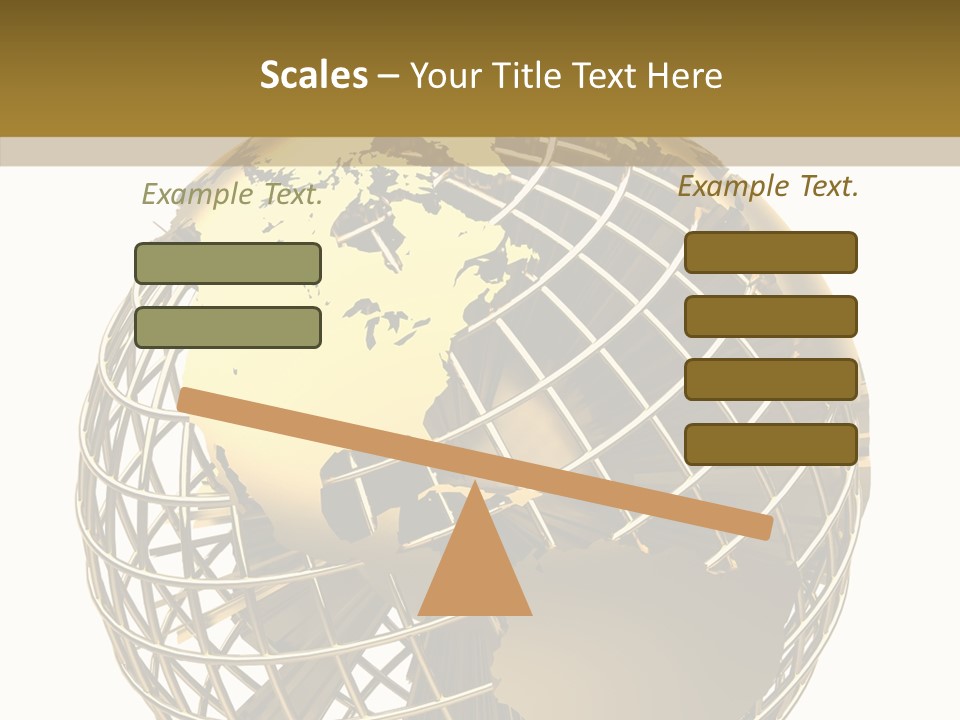 Golden Earth PowerPoint Template