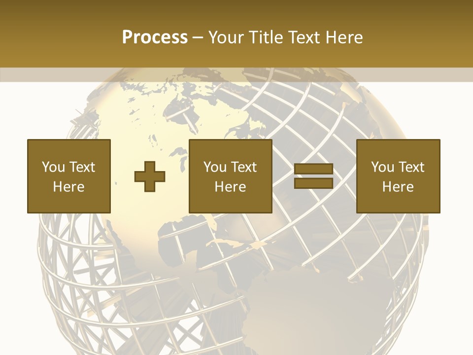 Golden Earth PowerPoint Template