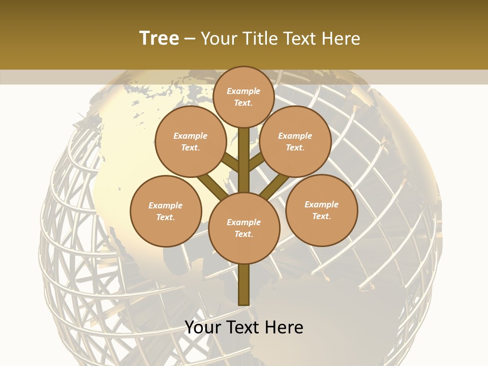 Golden Earth PowerPoint Template