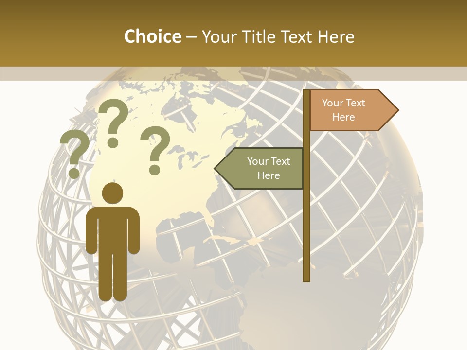 Golden Earth PowerPoint Template