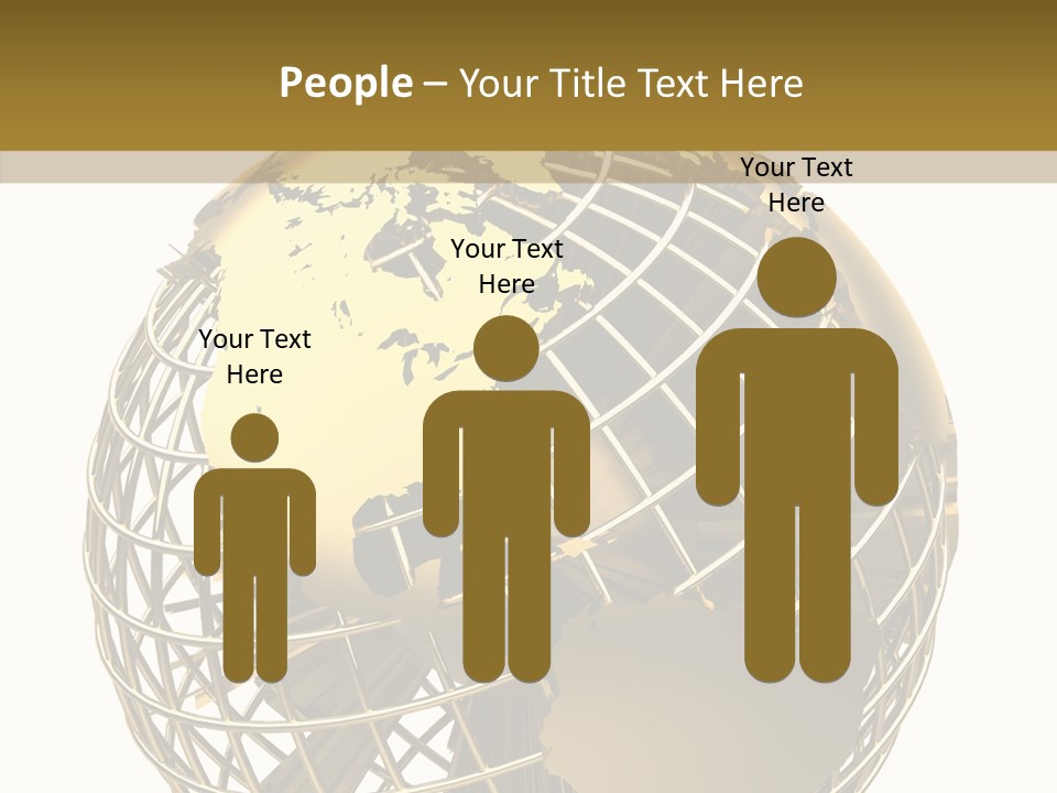 Golden Earth PowerPoint Template