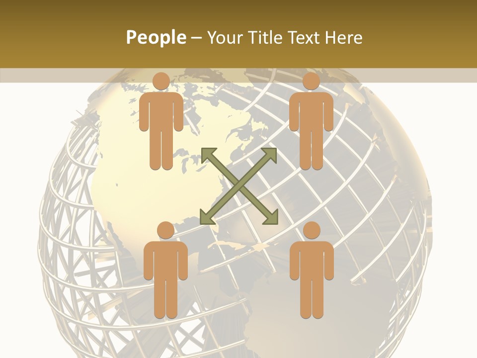 Golden Earth PowerPoint Template