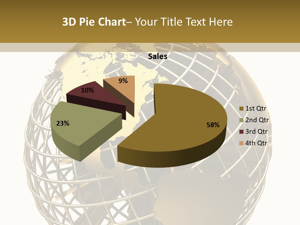 Golden Earth PowerPoint Template