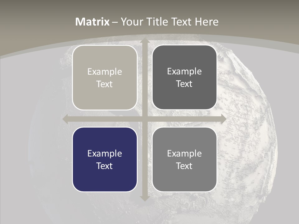 Dead Planet Earth PowerPoint Template