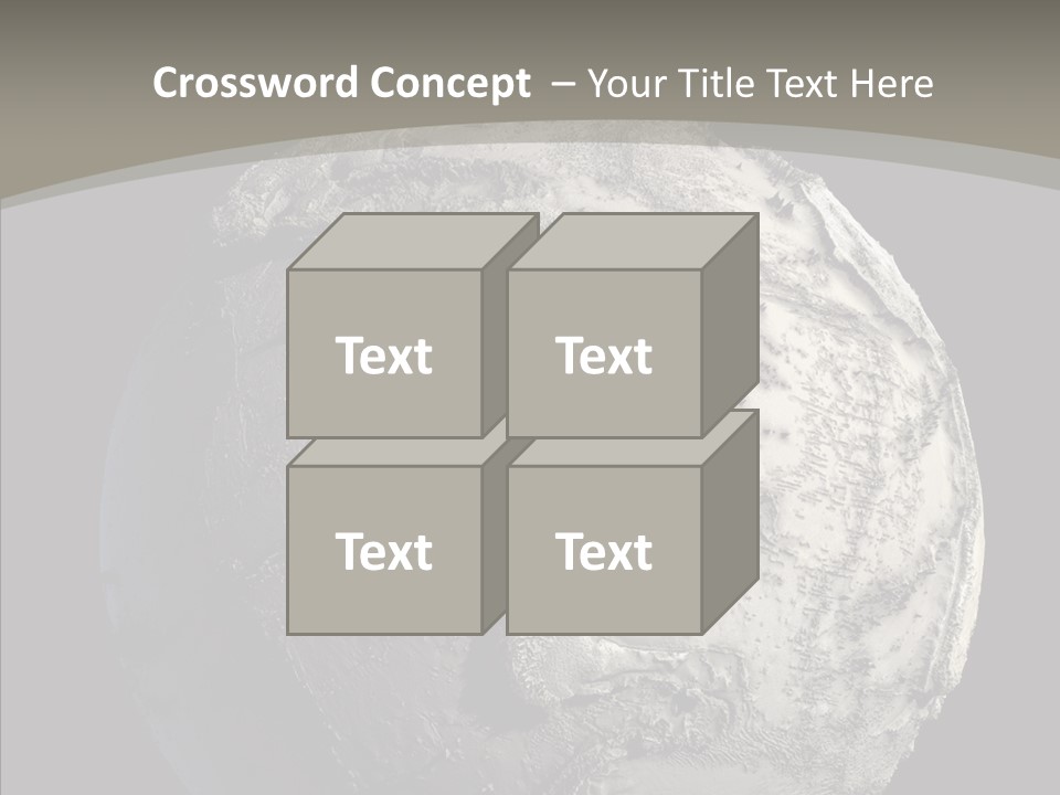 Dead Planet Earth PowerPoint Template