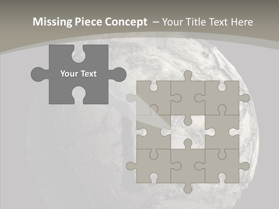 Dead Planet Earth PowerPoint Template