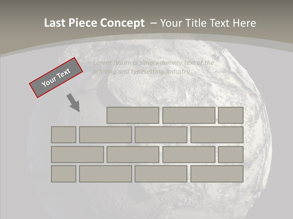 Dead Planet Earth PowerPoint Template