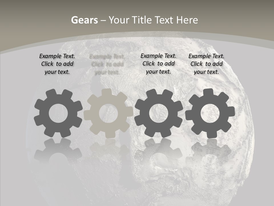 Dead Planet Earth PowerPoint Template