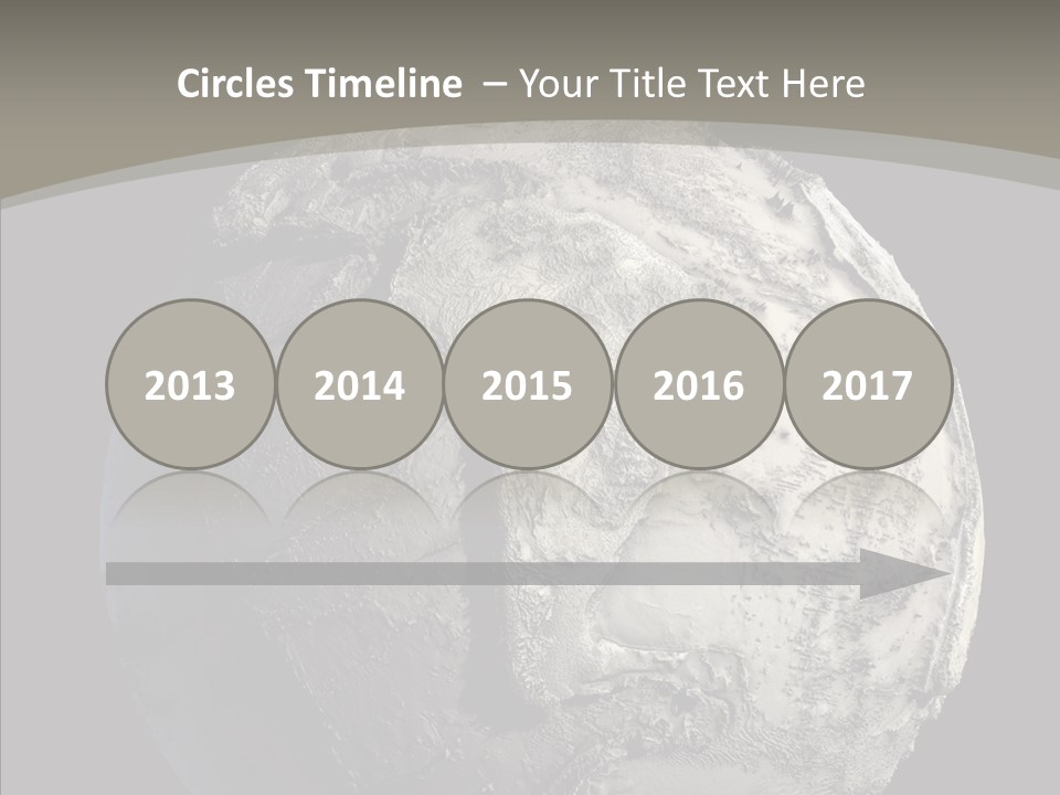 Dead Planet Earth PowerPoint Template