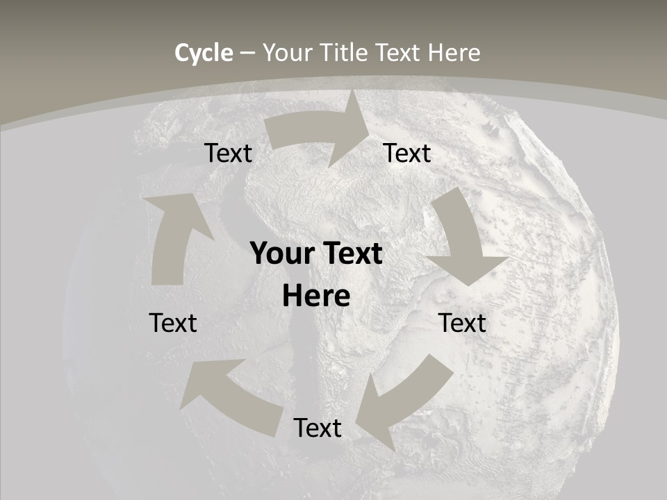 Dead Planet Earth PowerPoint Template