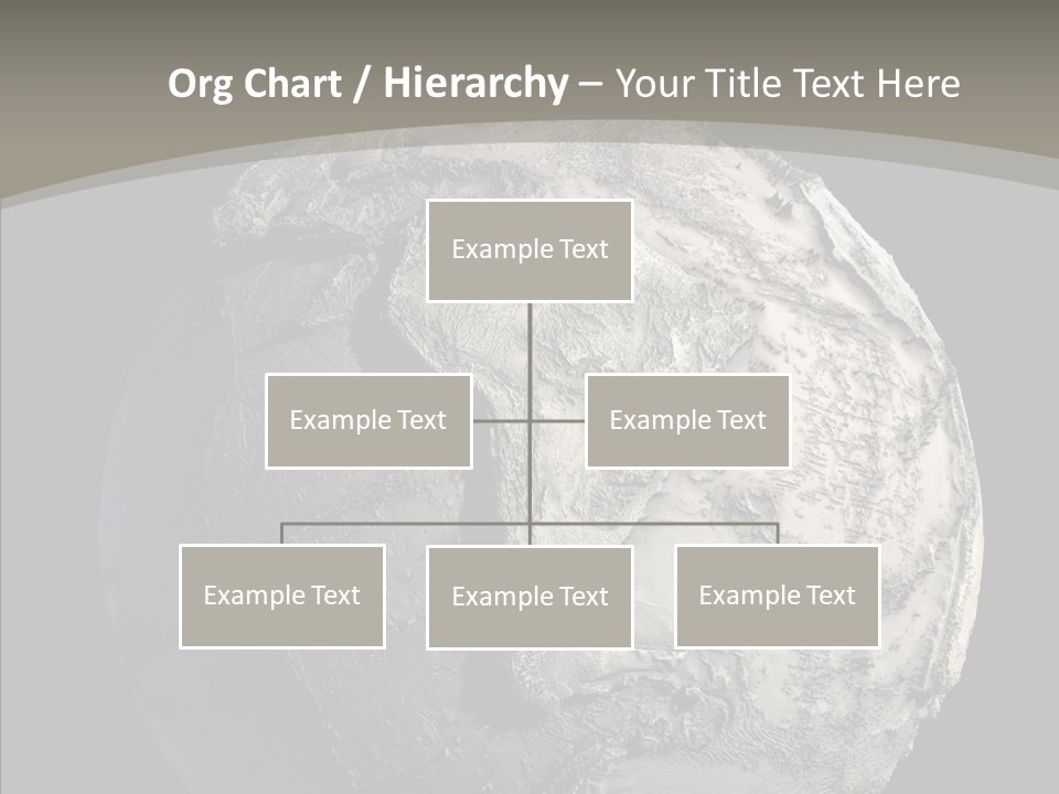 Dead Planet Earth PowerPoint Template