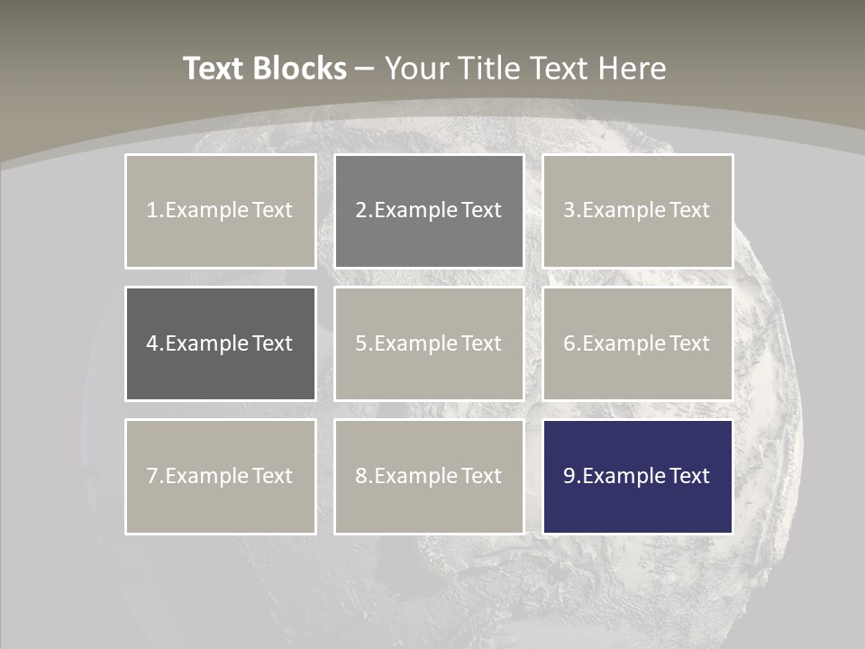 Dead Planet Earth PowerPoint Template