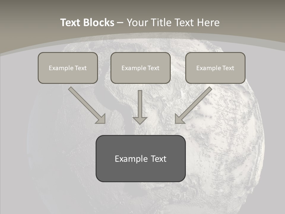 Dead Planet Earth PowerPoint Template