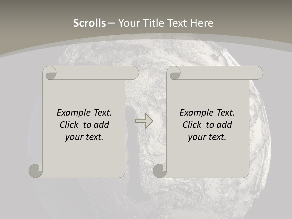 Dead Planet Earth PowerPoint Template