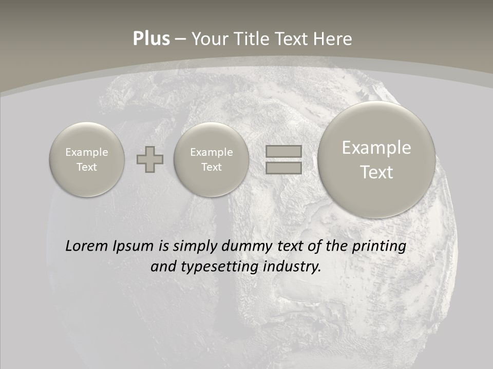Dead Planet Earth PowerPoint Template