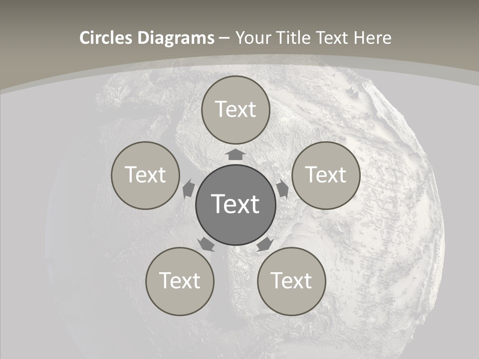 Dead Planet Earth PowerPoint Template