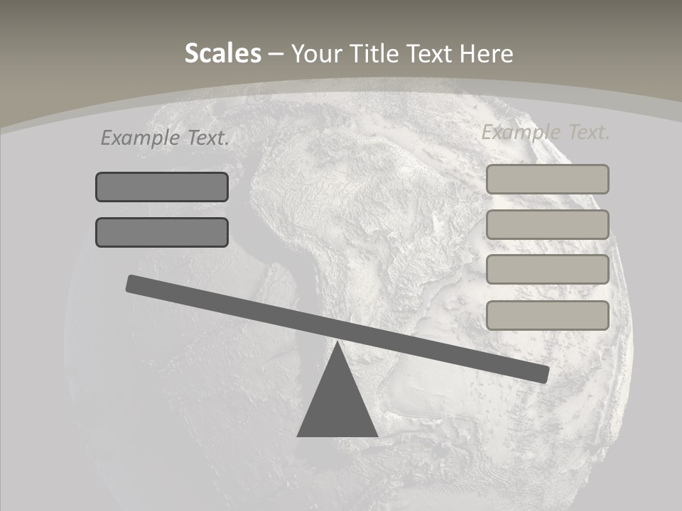 Dead Planet Earth PowerPoint Template