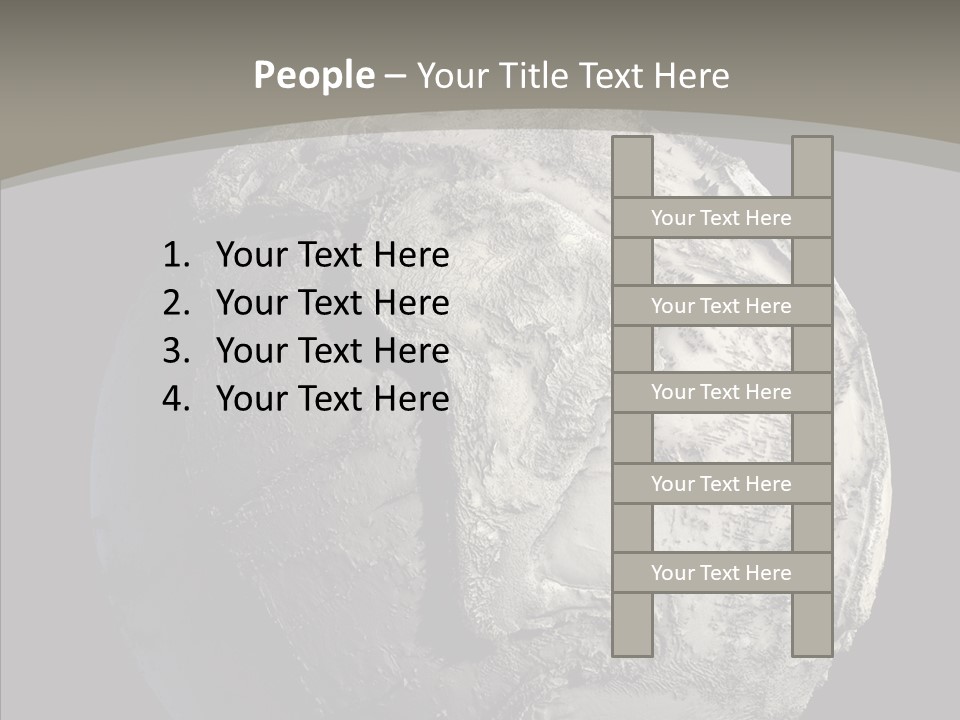 Dead Planet Earth PowerPoint Template