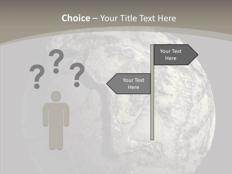 Dead Planet Earth PowerPoint Template