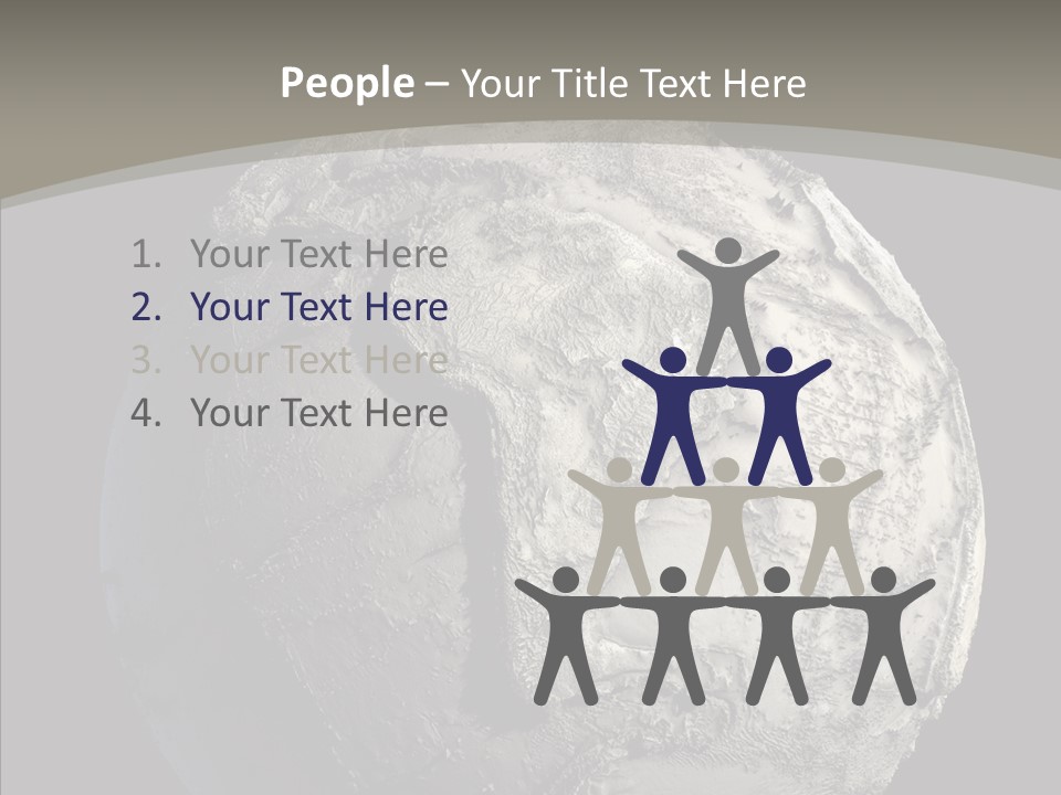 Dead Planet Earth PowerPoint Template