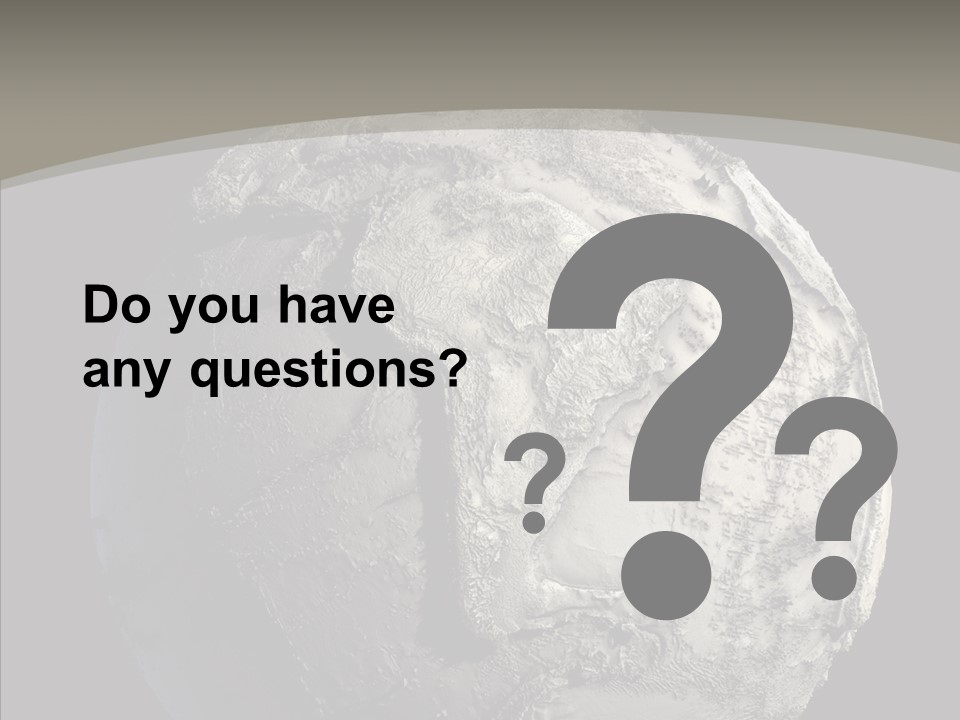 Dead Planet Earth PowerPoint Template