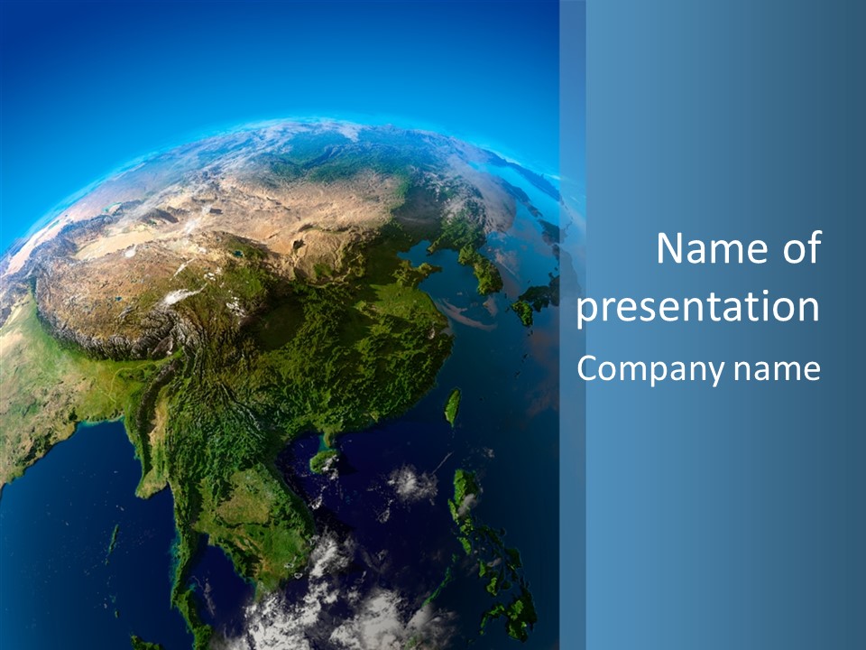 Beautiful Earth PowerPoint Template