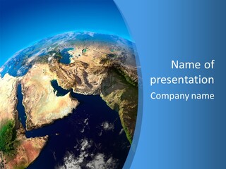 Peninsula Of India PowerPoint Template