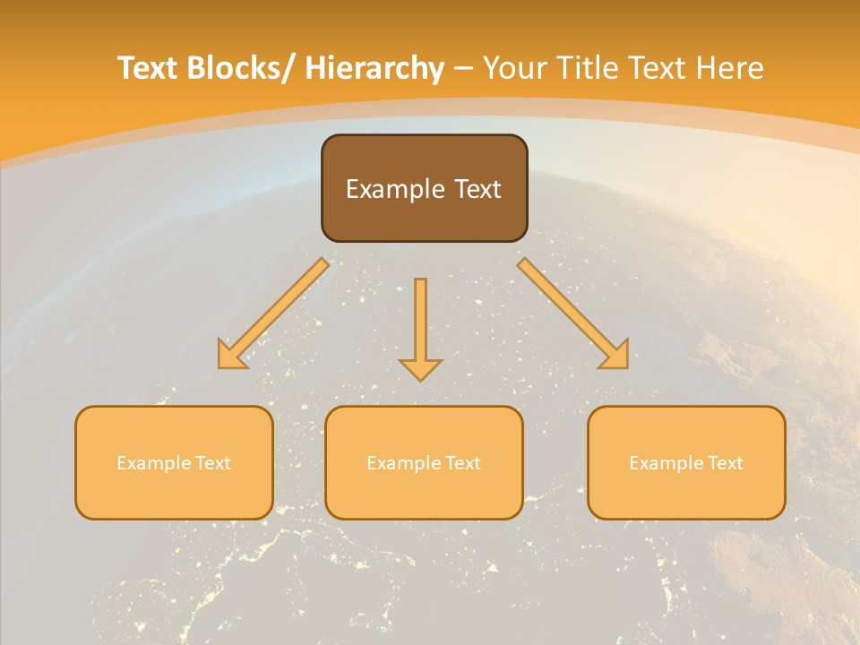 Europe Satellite PowerPoint Template
