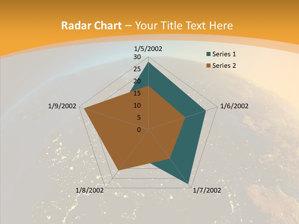 Europe Satellite PowerPoint Template