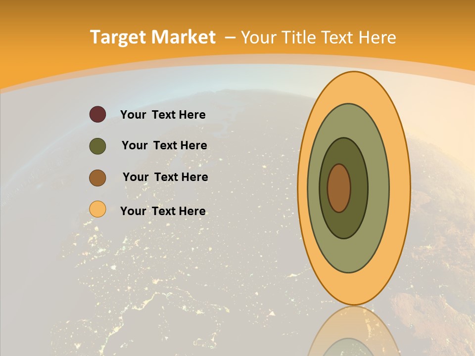 Europe Satellite PowerPoint Template